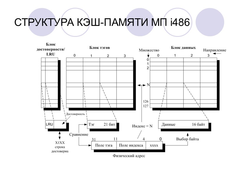 СТРУКТУРА КЭШ-ПАМЯТИ МП i486